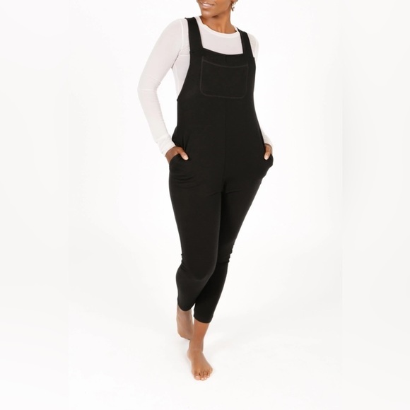 Smash + Tess Romperalls in Midnight Black - Picture 5 of 15